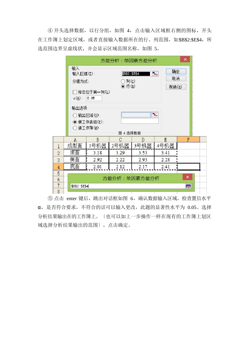 基于Ecel2023年软件的单因素方差分析实验报告_第3页