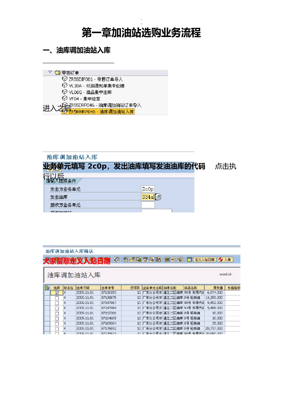 中国石油ERP操作手册（零售部分）_第2页