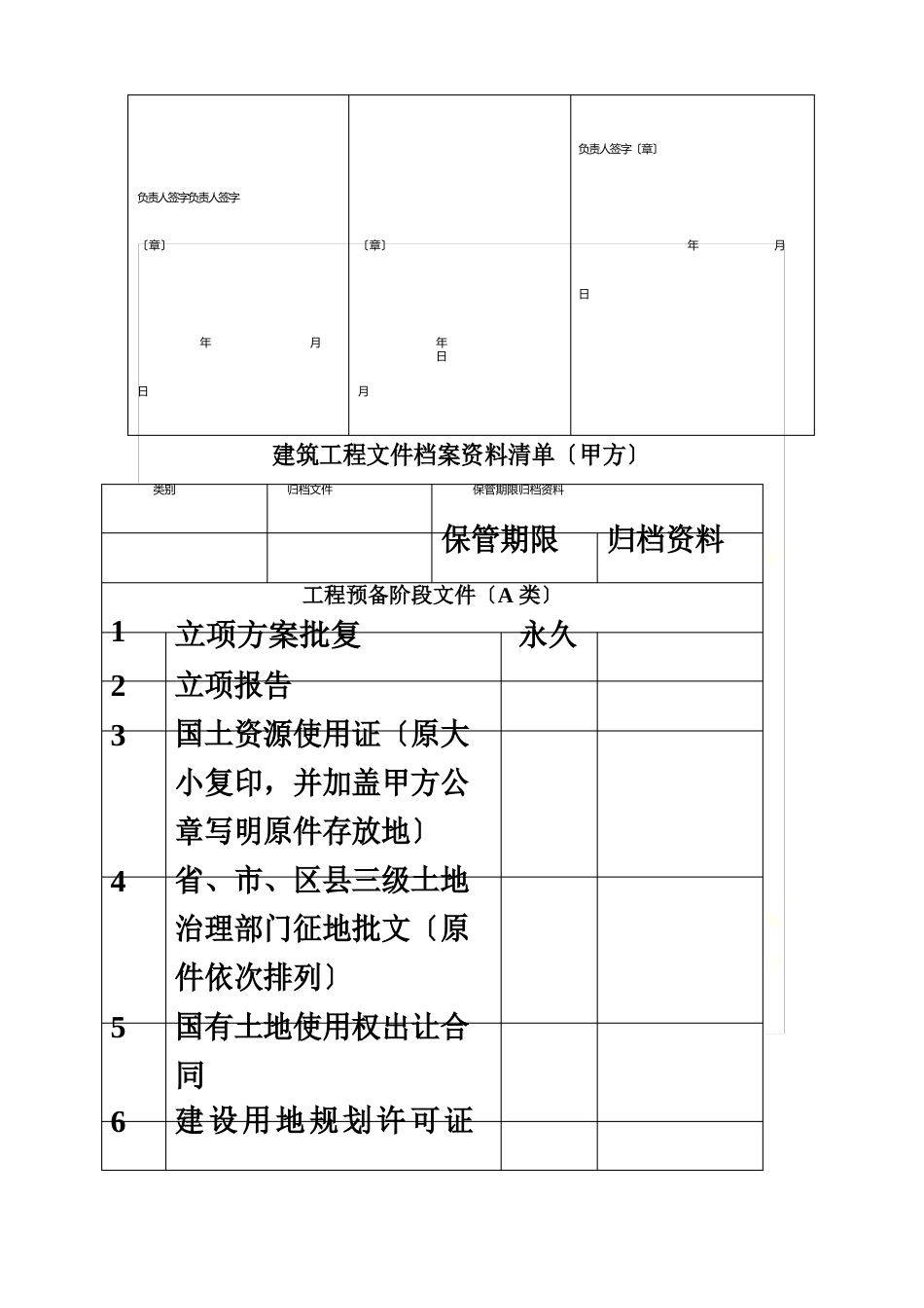 西安市建设工程档案资料清单_第3页