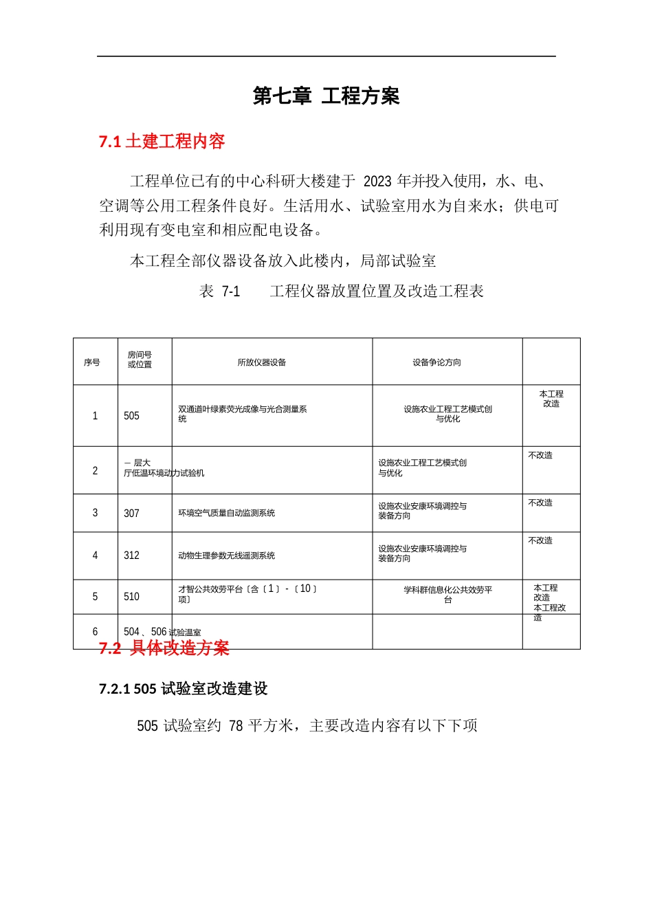 实验室改造工程方案_第1页