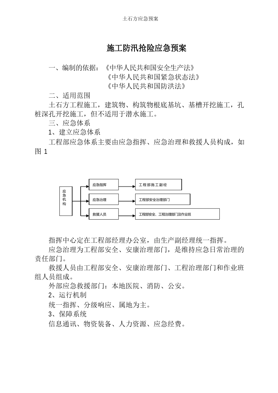 土石方应急预案_第1页