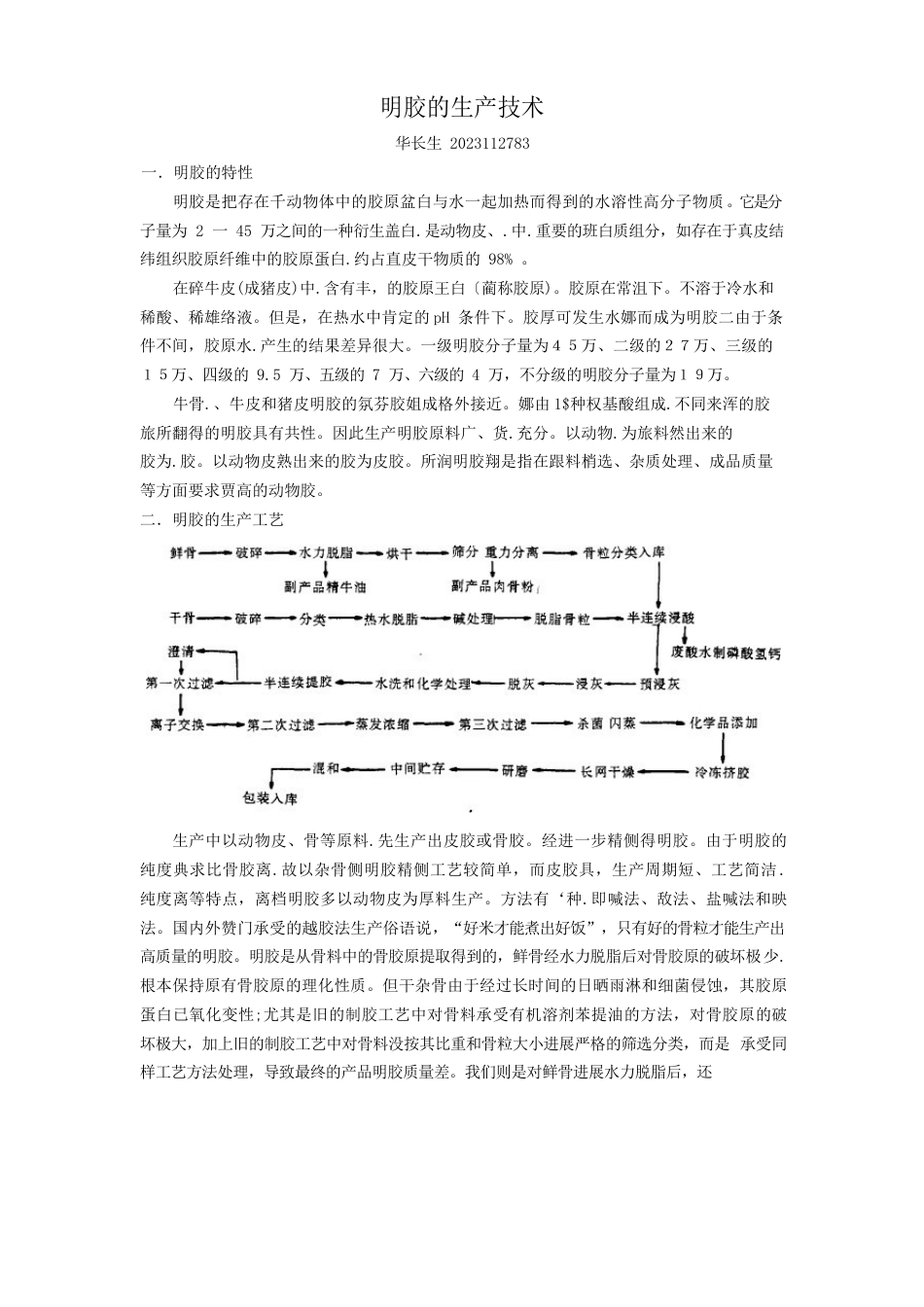 明胶的生产技术_第1页