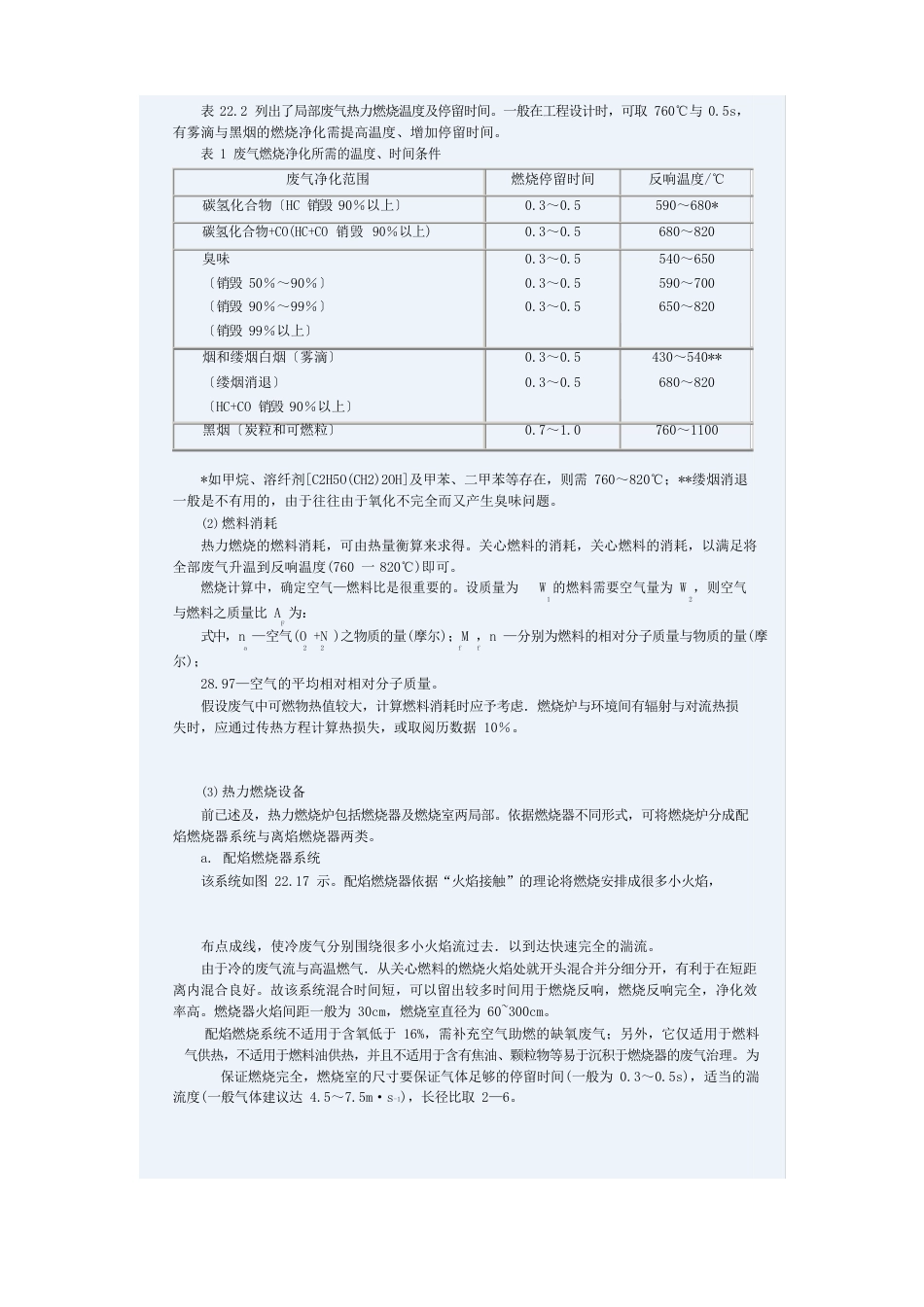 工业废气的净化处理方法：燃烧净化法_第3页