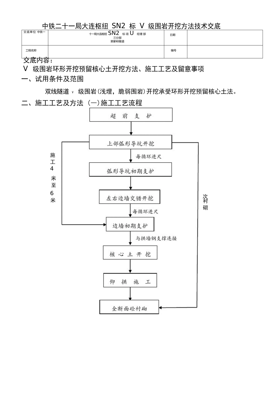 环形开挖预留核心土法_第1页