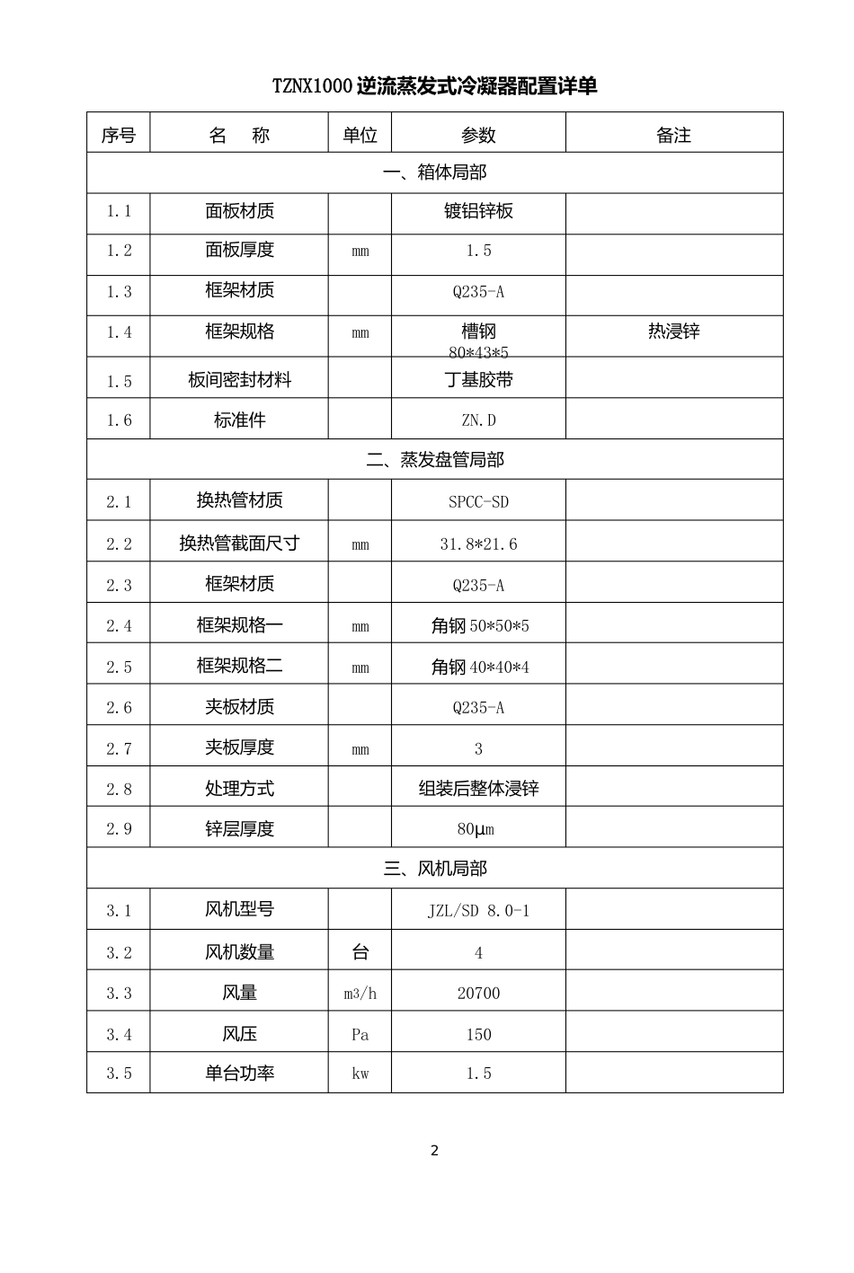 蒸发冷凝器参数_第2页