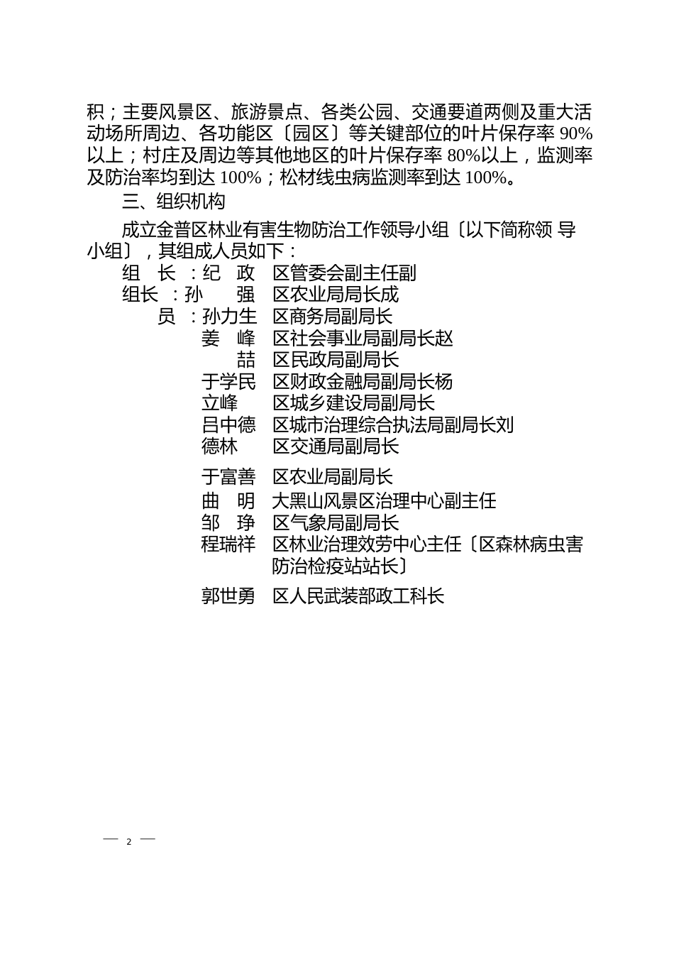 大连金州新区城区除雪工作方案_第2页