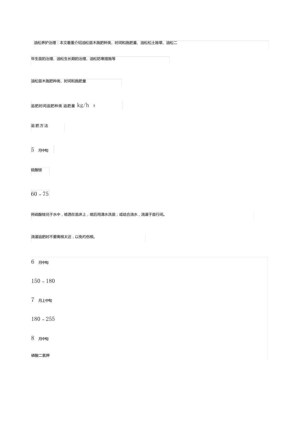 油松养护管理_第1页