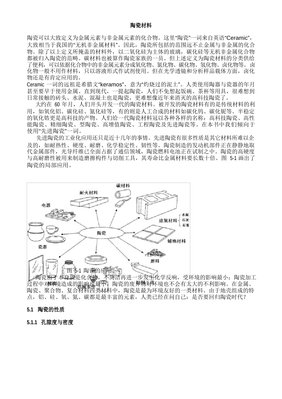 陶瓷材料介绍_第1页