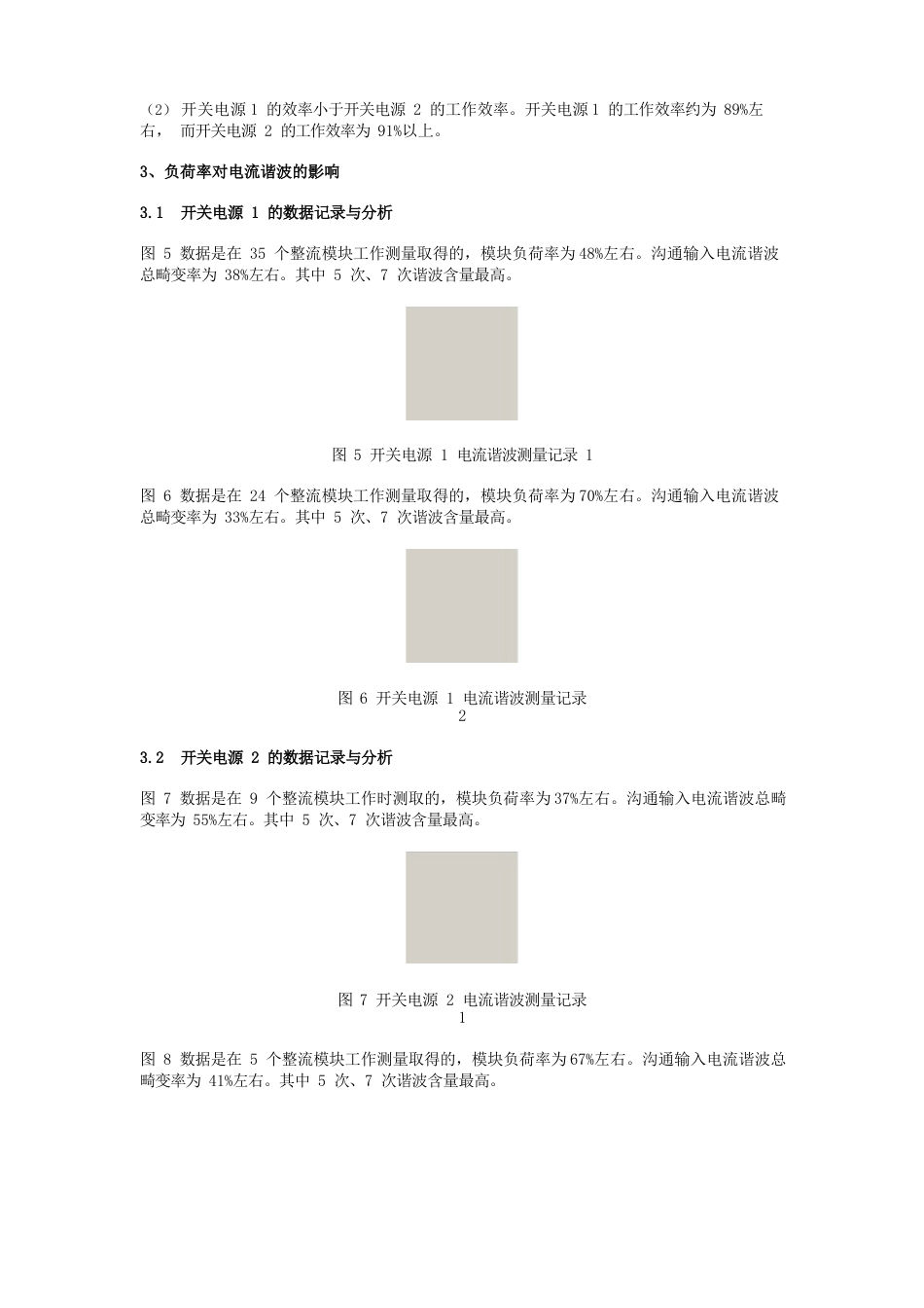 通信机房开关电源谐波测试分析报告_第3页