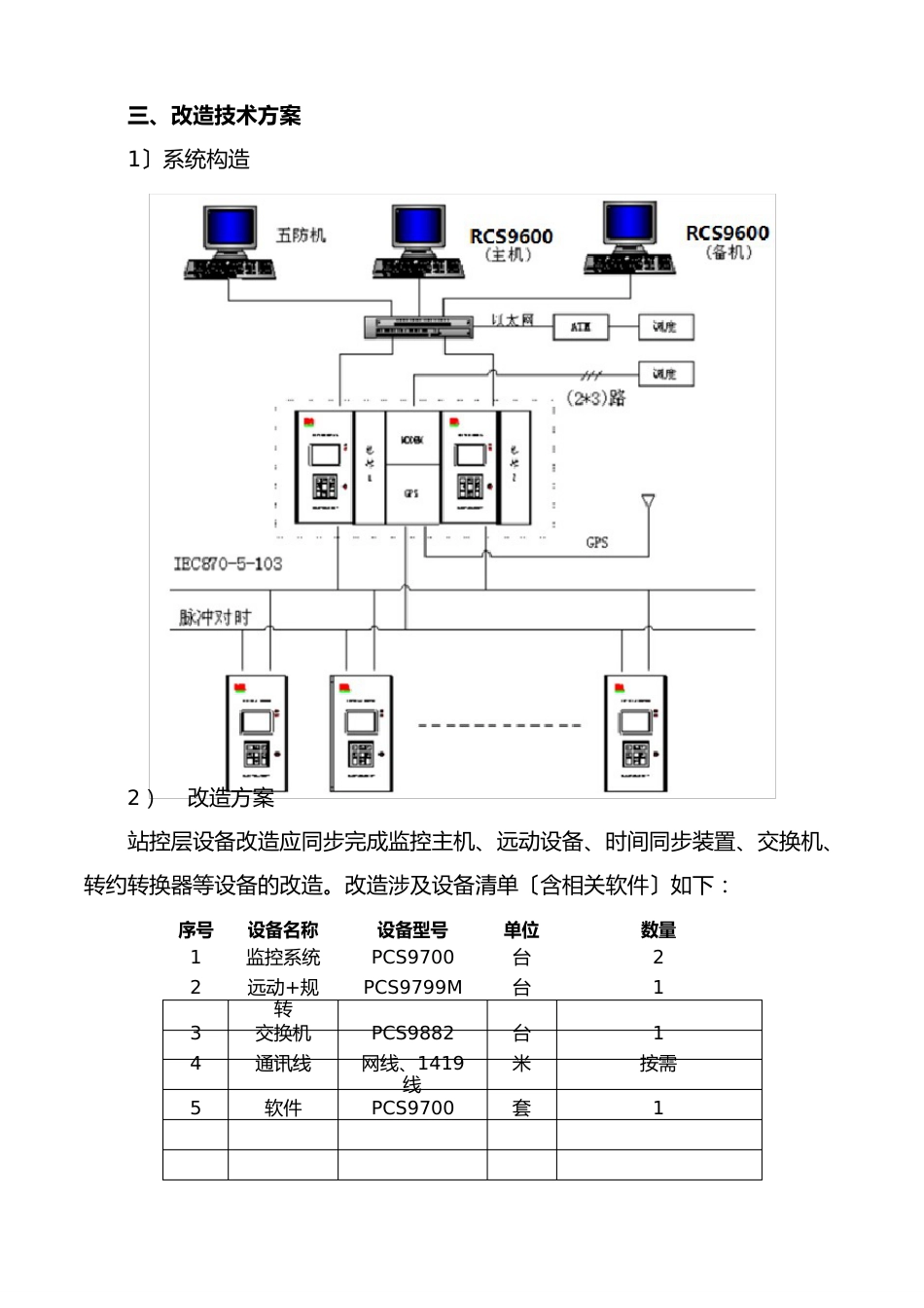 供电监控系统改造技术方案_第3页