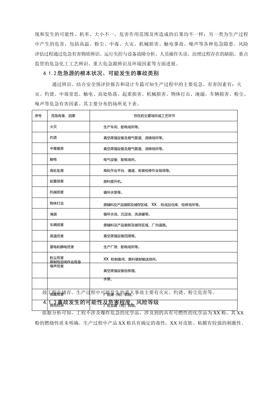 公司风险评估和应急资源调查_第2页