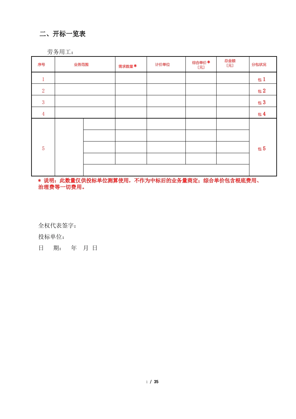 劳务派遣标书_第2页