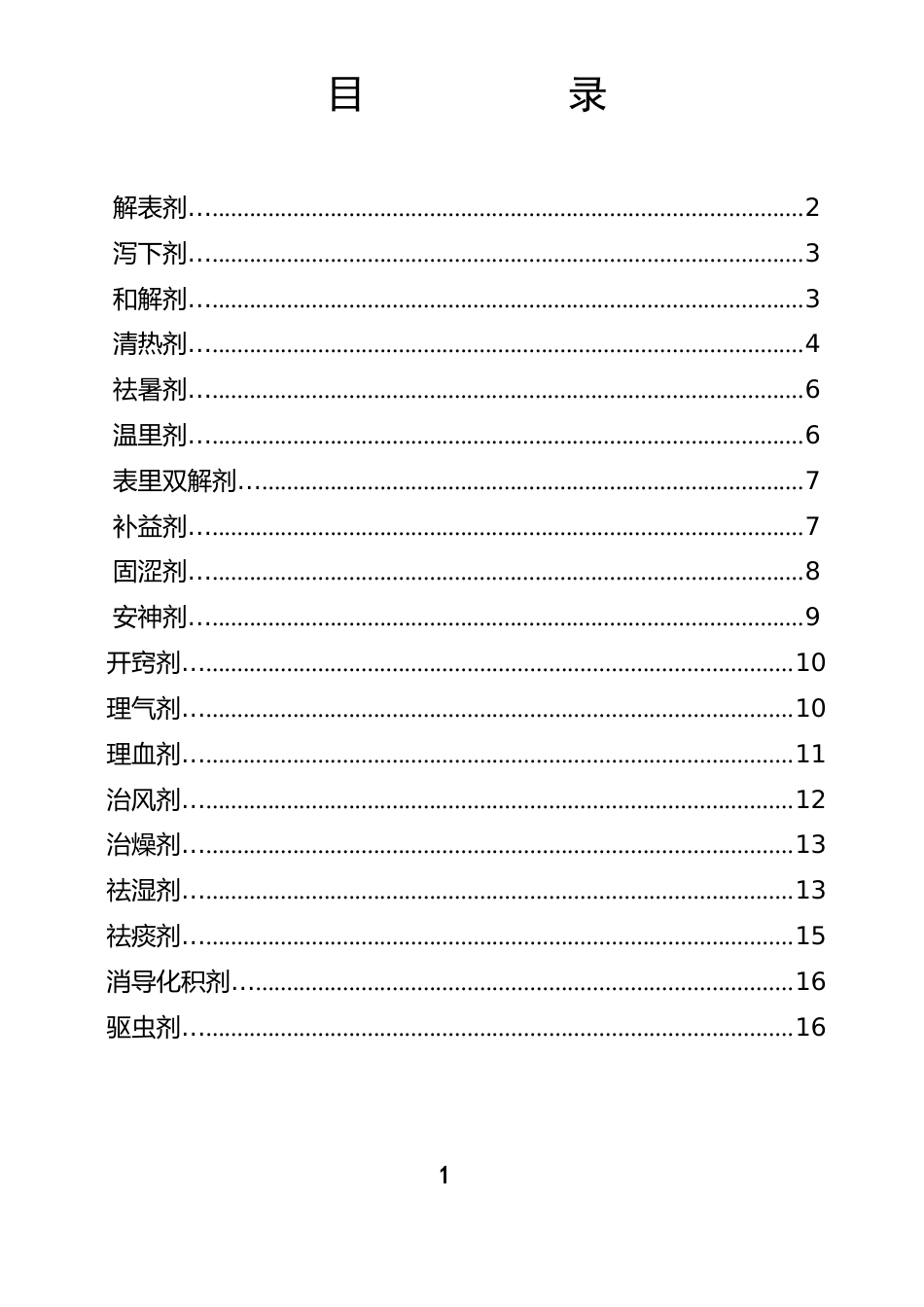 中医执业医师考试方剂学速记_第1页