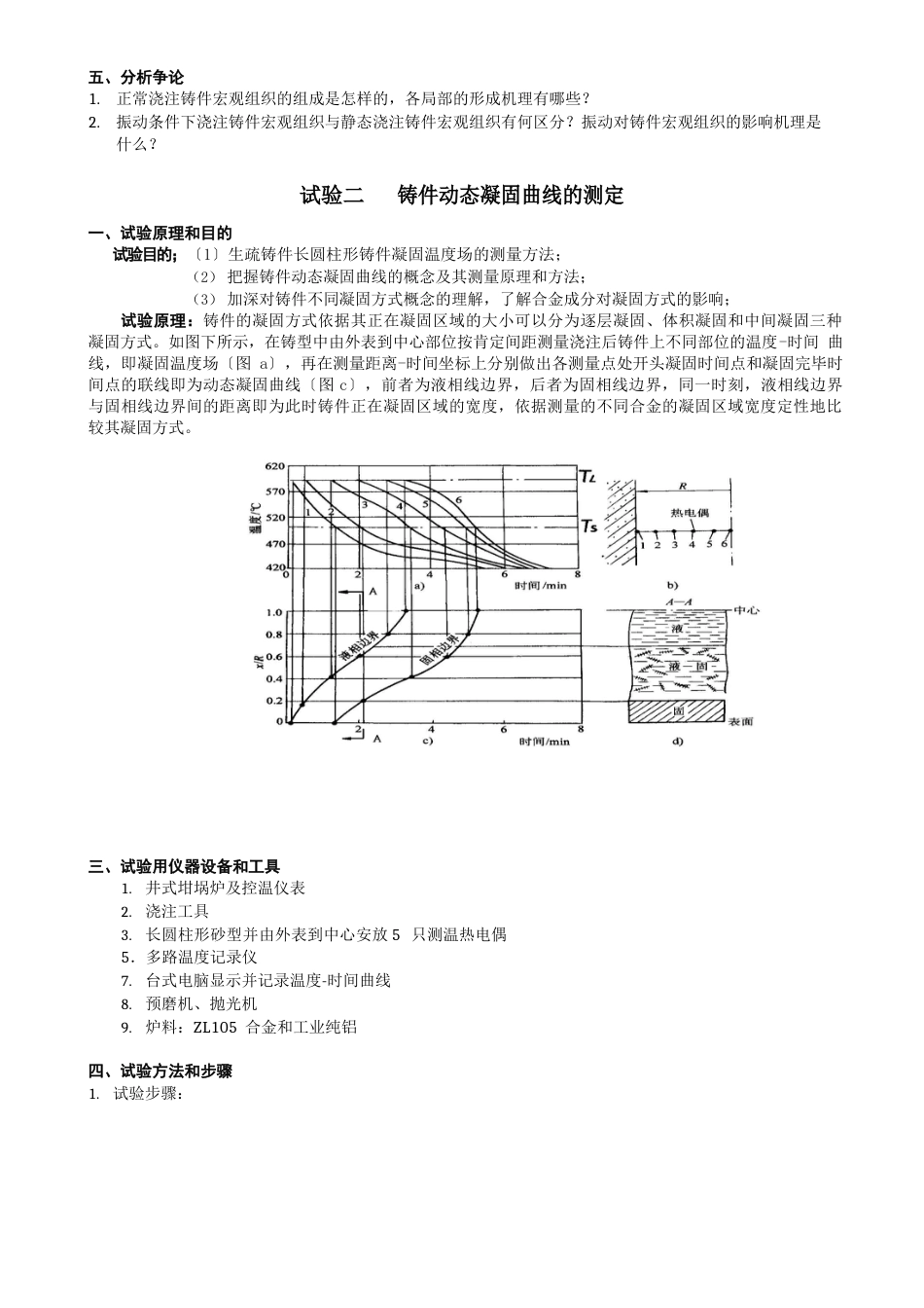 《材料成形原理》实验指导书_第2页