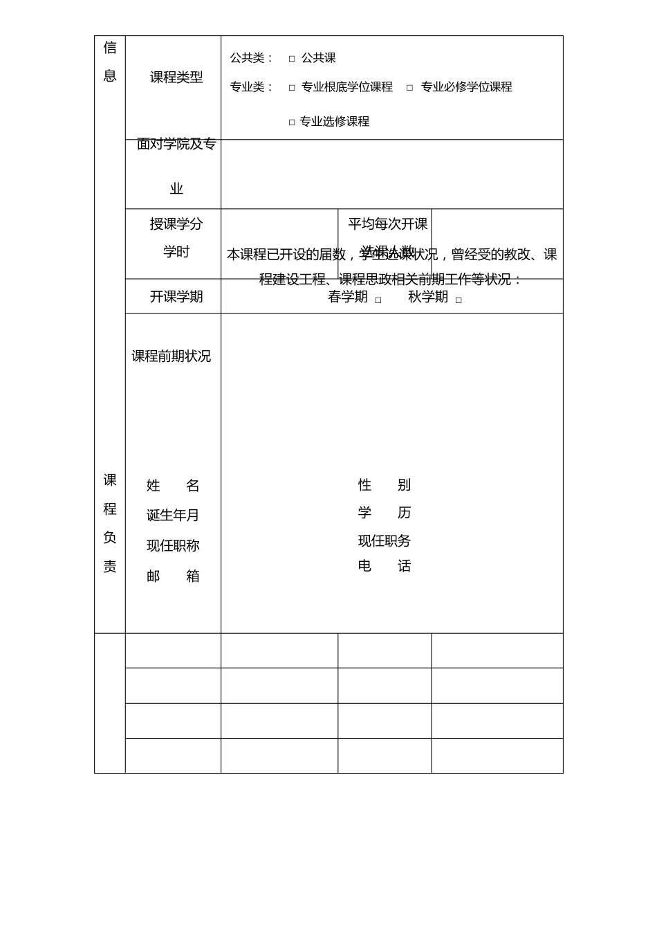 东南大学研究生课程思政示范课程建设立项申报书_第3页