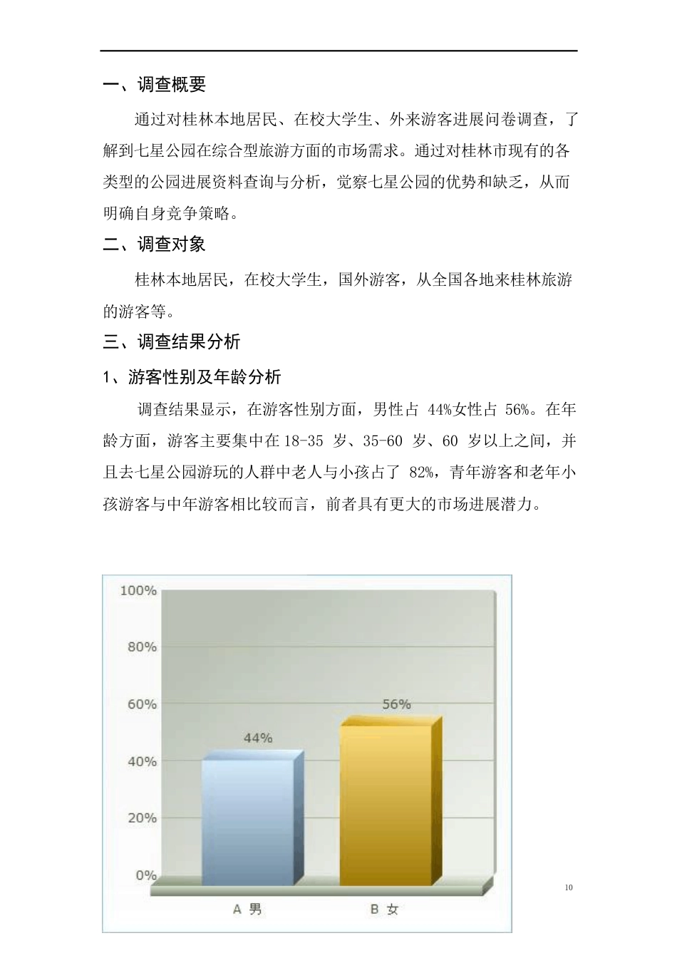 七星公园市场定位与分析报告_第2页