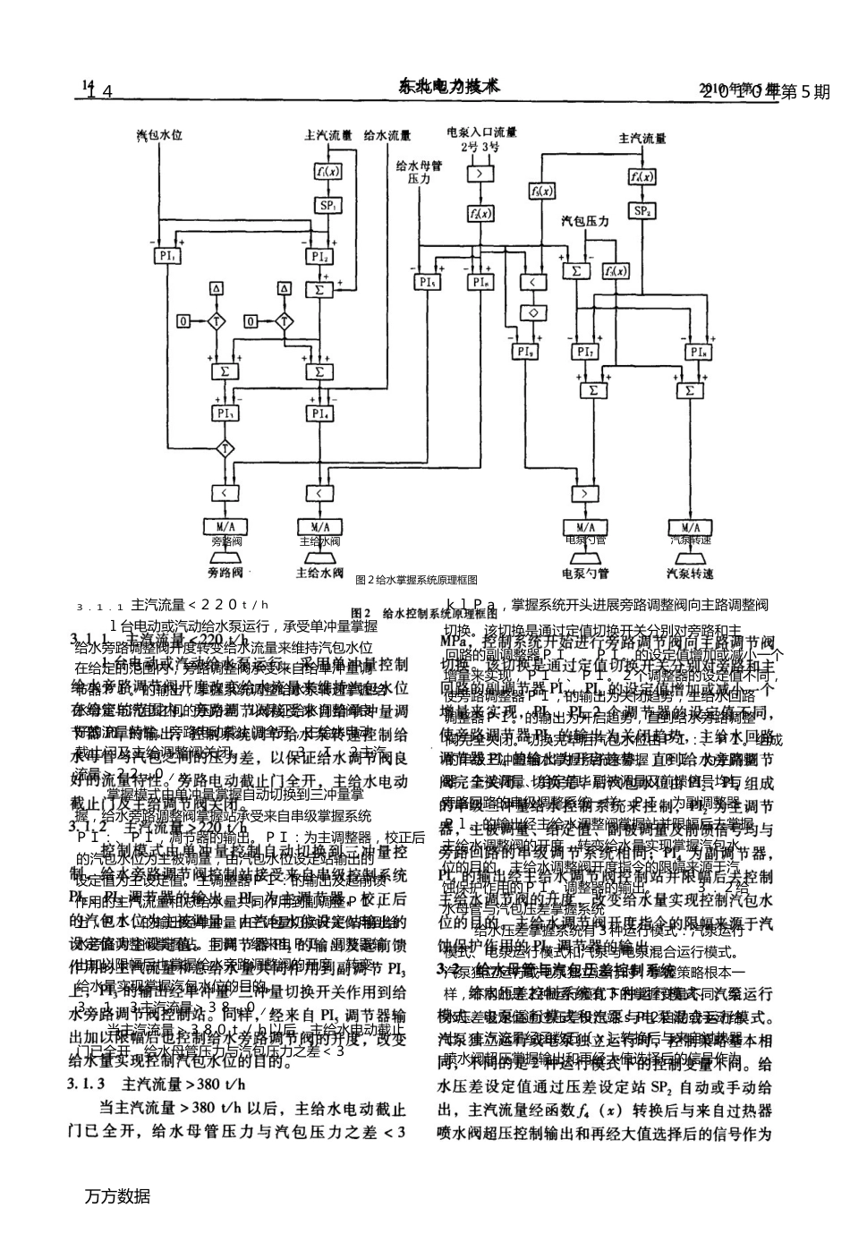 法国进口机组给水泵电动改汽动控制方案设计与实施_第3页