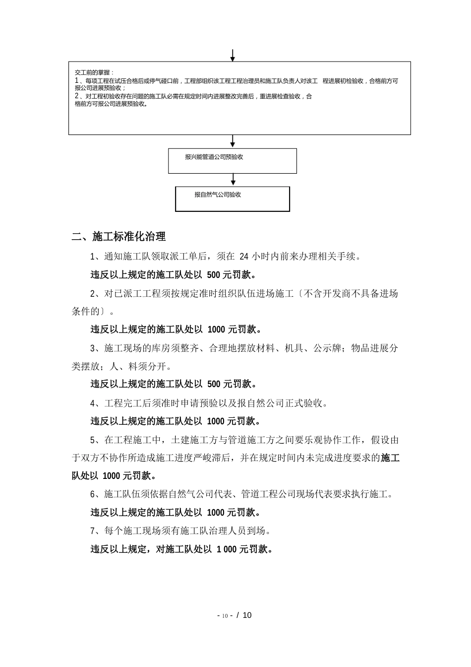 天然气安装管道工程管理规定_第2页