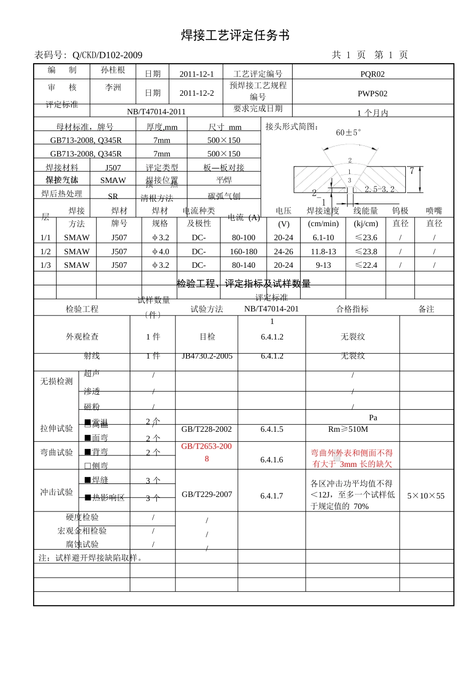 特种设备焊接工艺评定报告_第2页