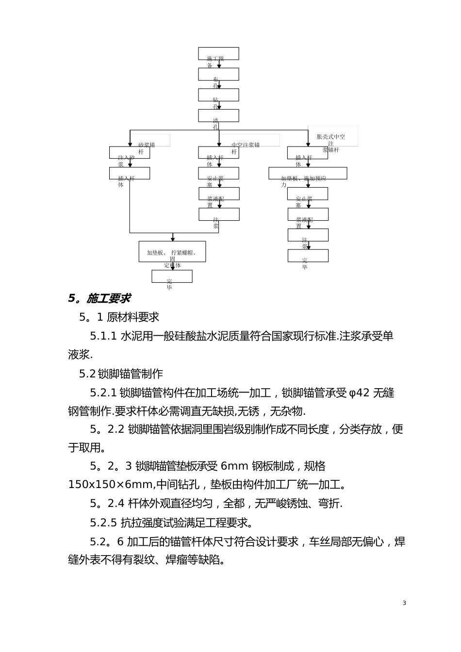 隧道锁脚锚管作业指导书_第3页