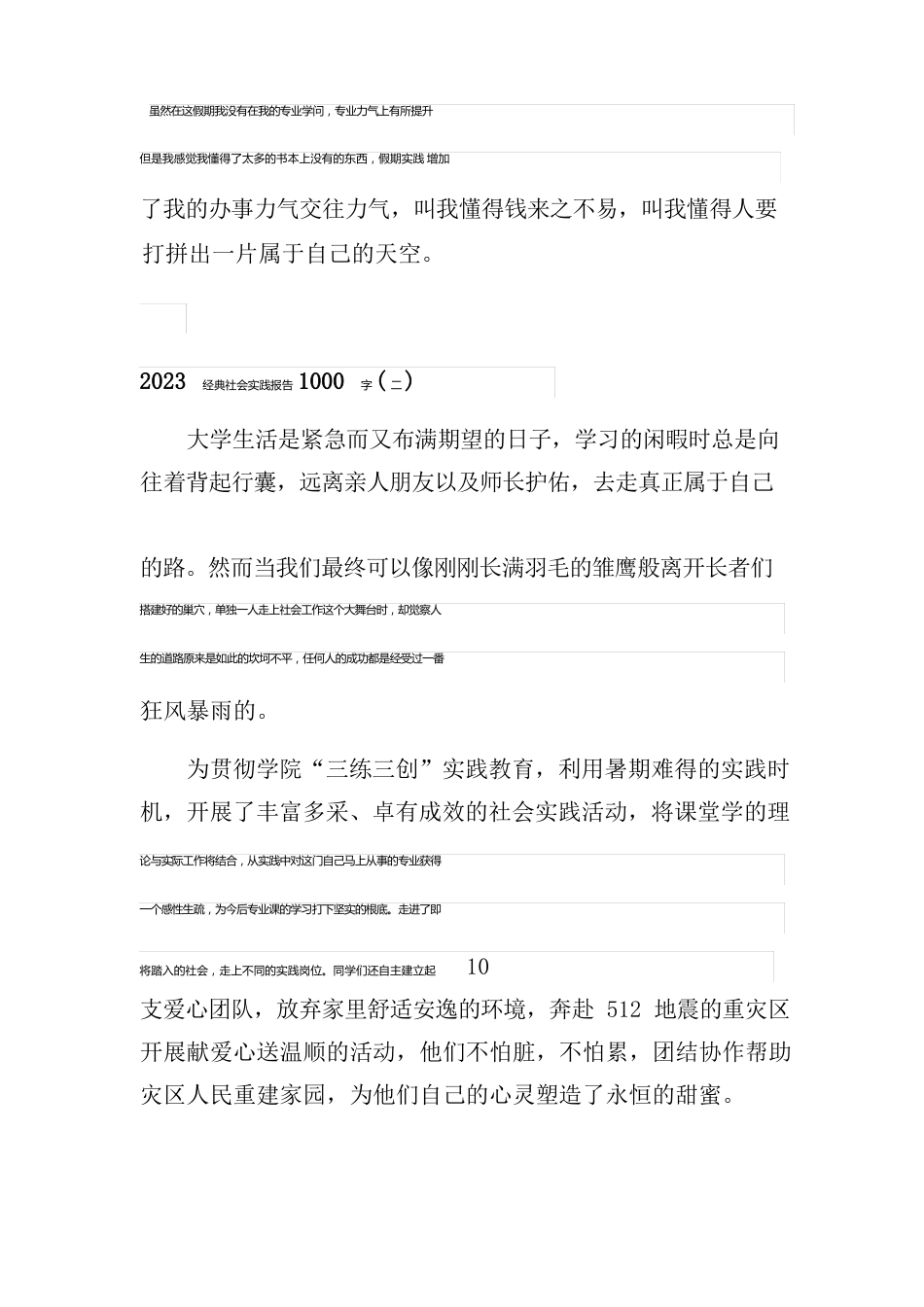 社会实践报告1000字5篇_第3页