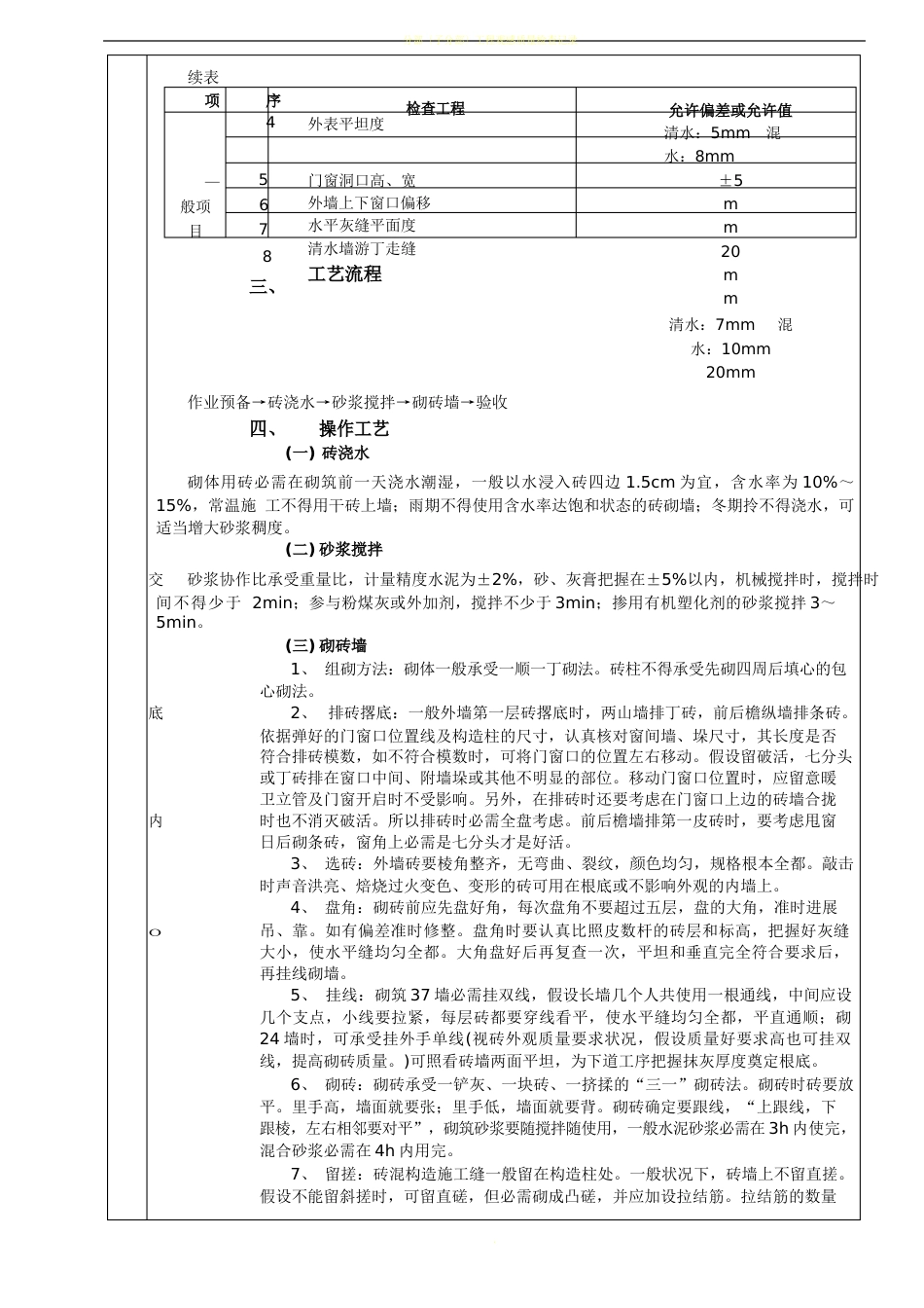 分项工程质量技术交底卡_第3页