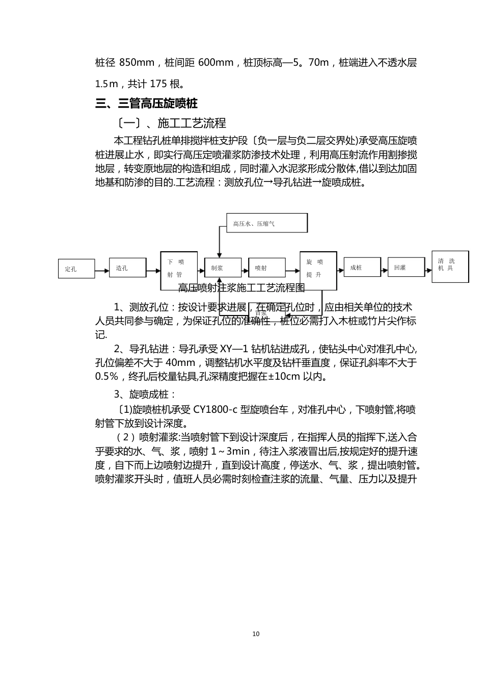 三管旋喷桩、大直径搅拌桩专项施工方案_第2页