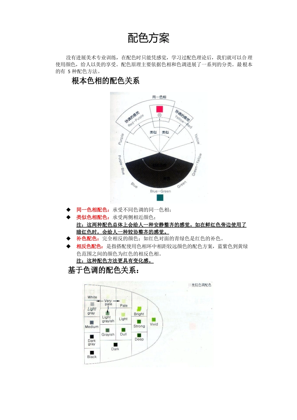 色彩配色方案_第1页