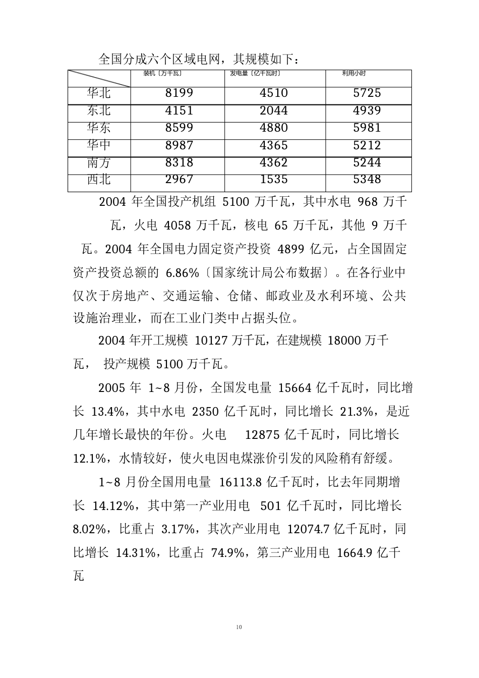 中国电力供需情况及展望_第3页