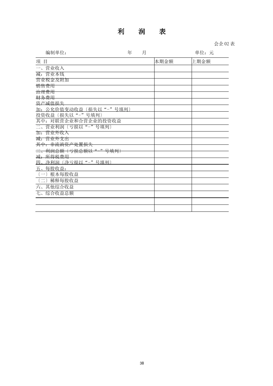 企业会计准则报表_第3页