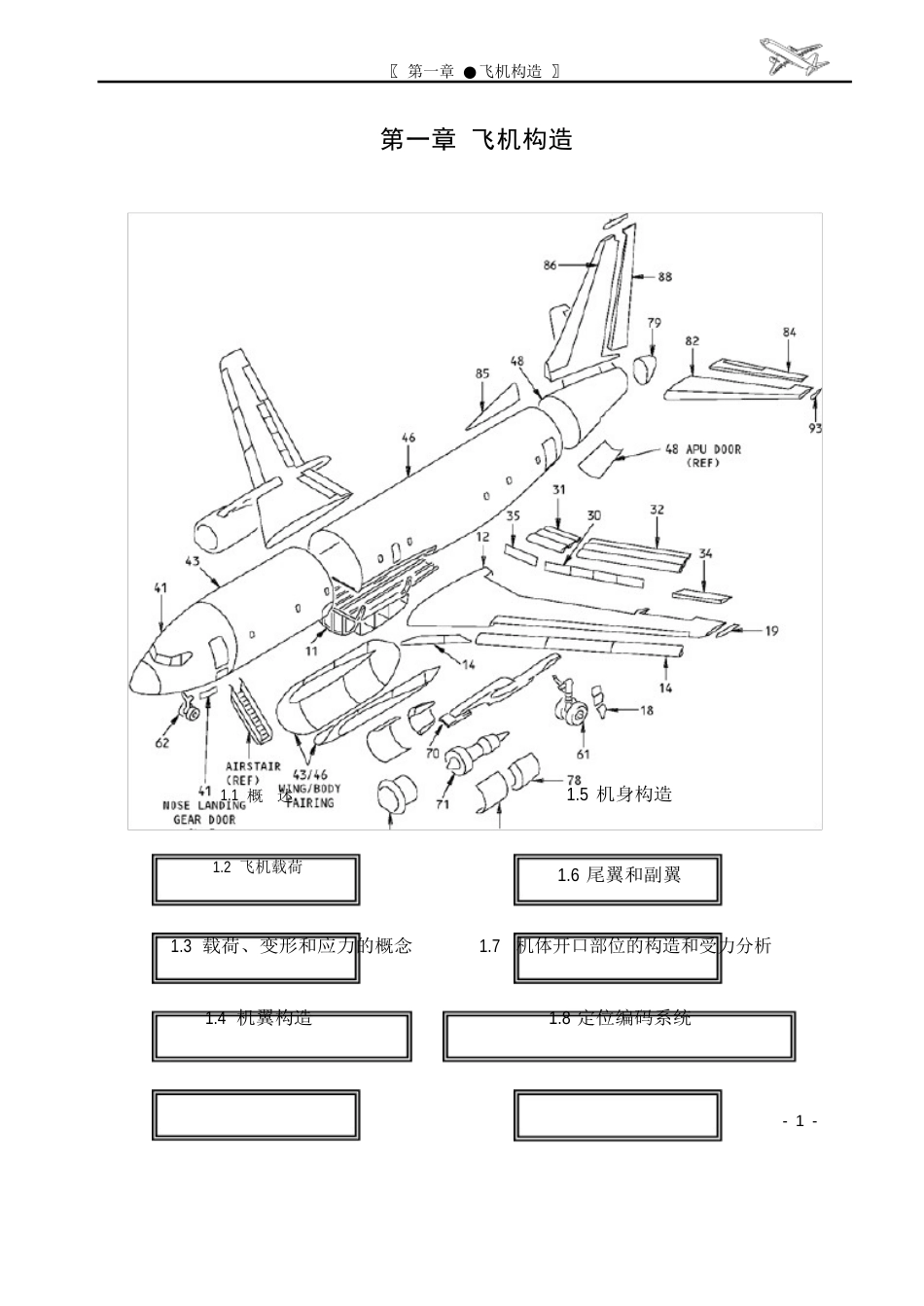 飞机构造之结构_第1页