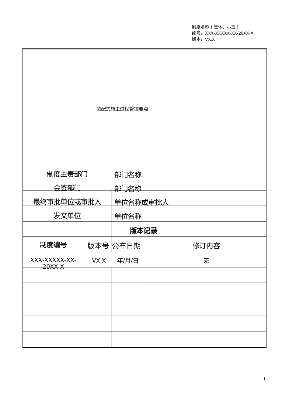 装配式构件施工过程管控要点_第1页