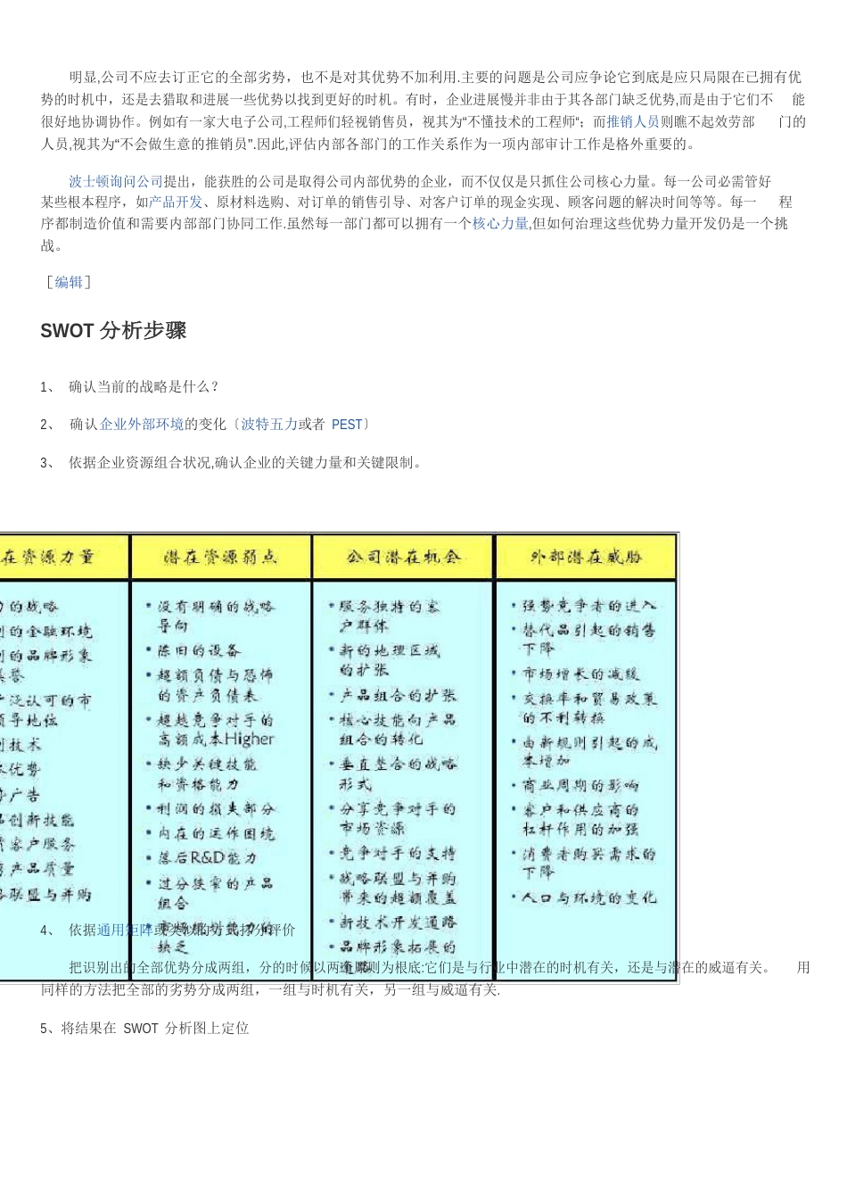 SWOT分析：战略规划的经典分析工具_第3页