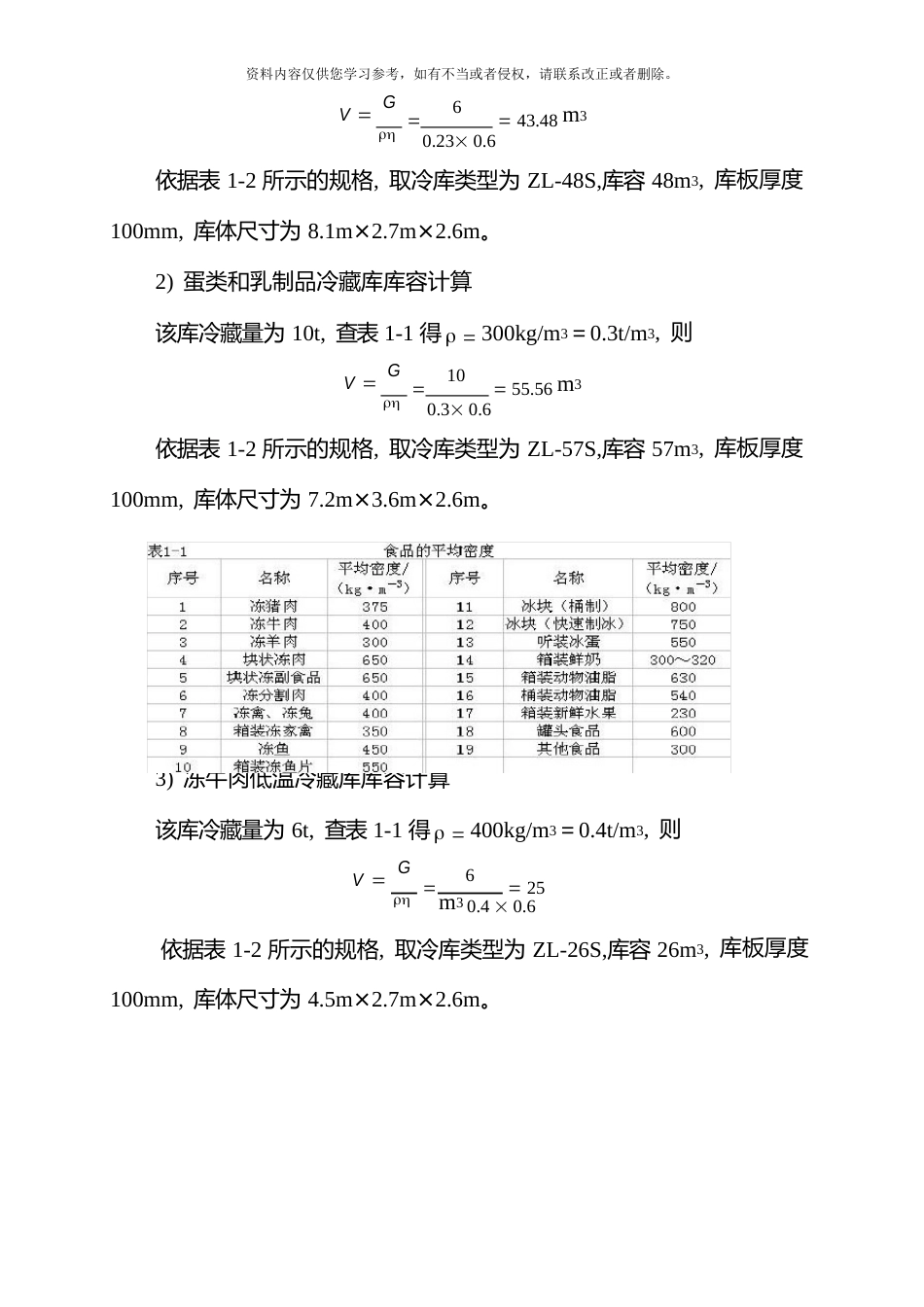 冷库设计说明书模板_第2页