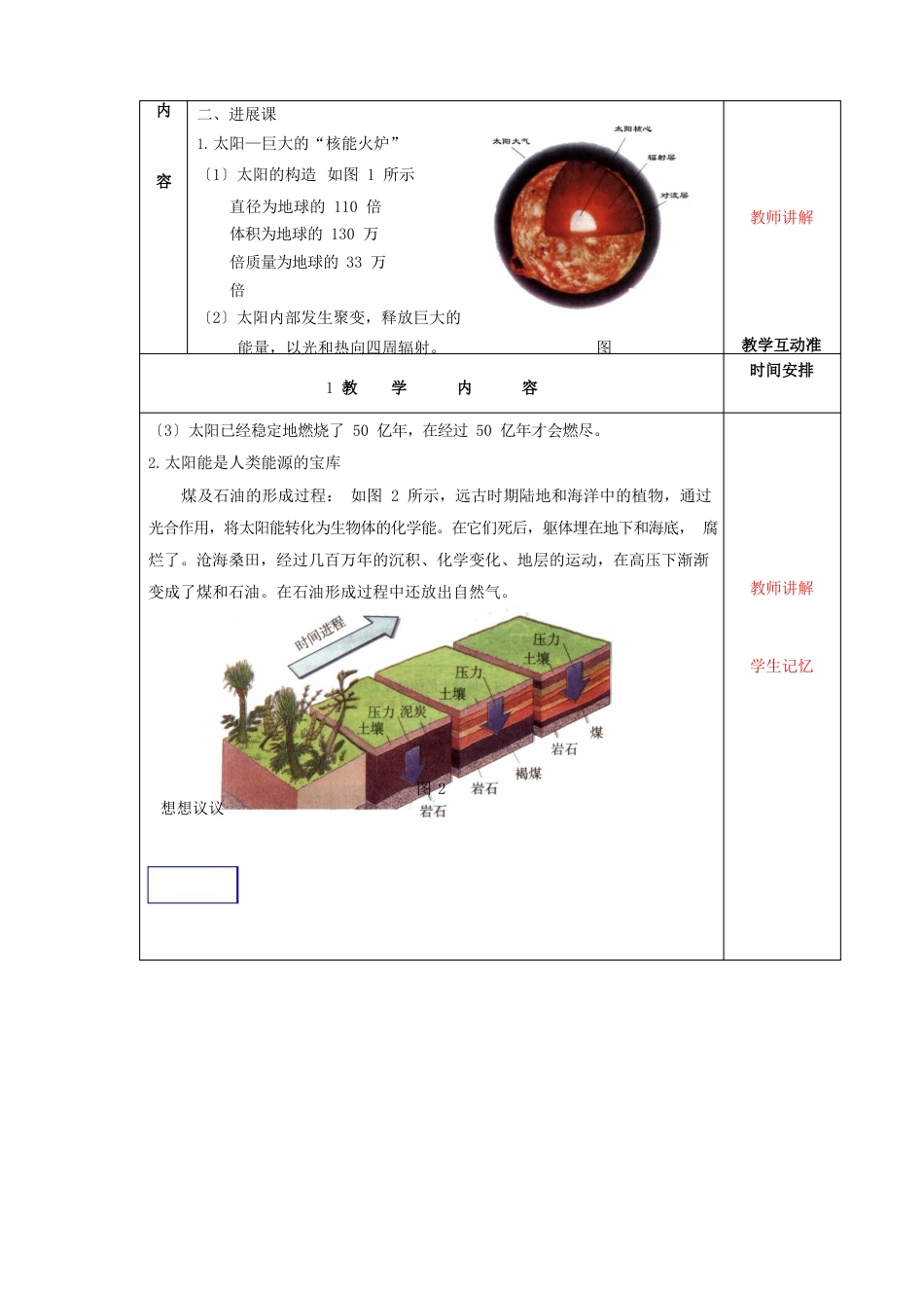 九年级物理太阳能教案_第2页