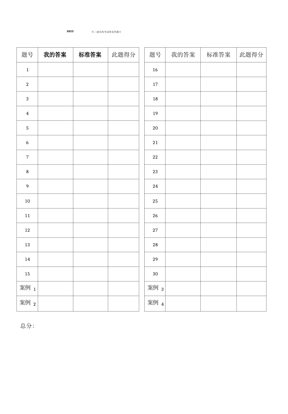 2023年二建市政考试题真题及答案_第2页