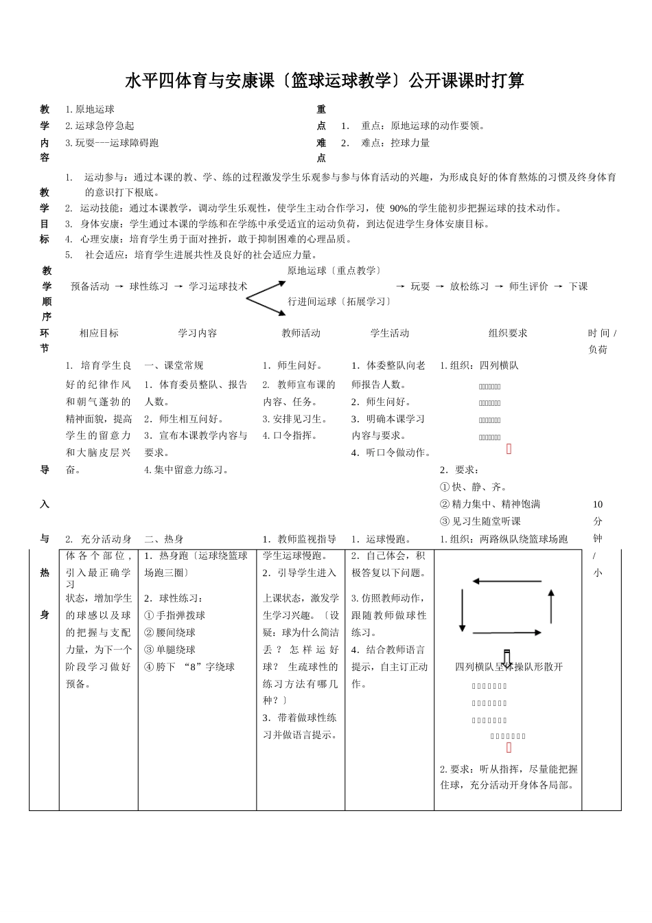 篮球运球教案_第3页