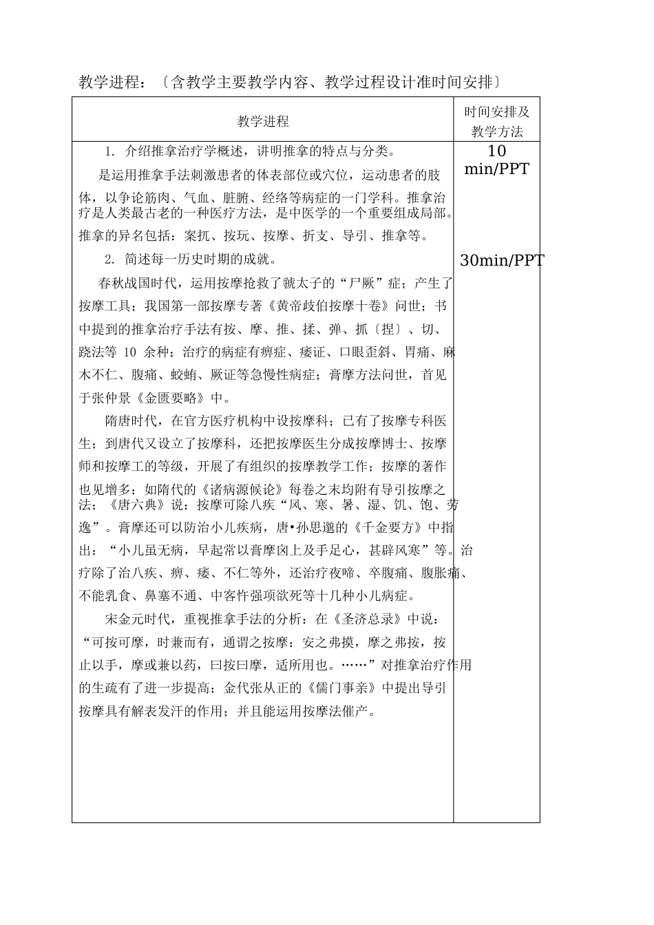全部《推拿治疗学》教案_第2页