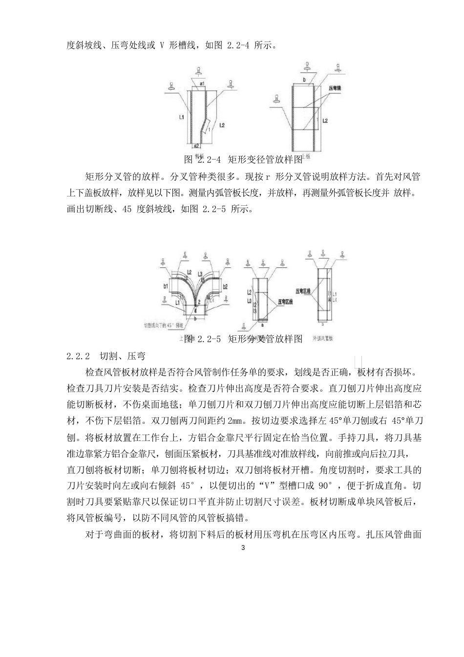 双面彩钢酚醛复合风管主要施工方法secret_第3页