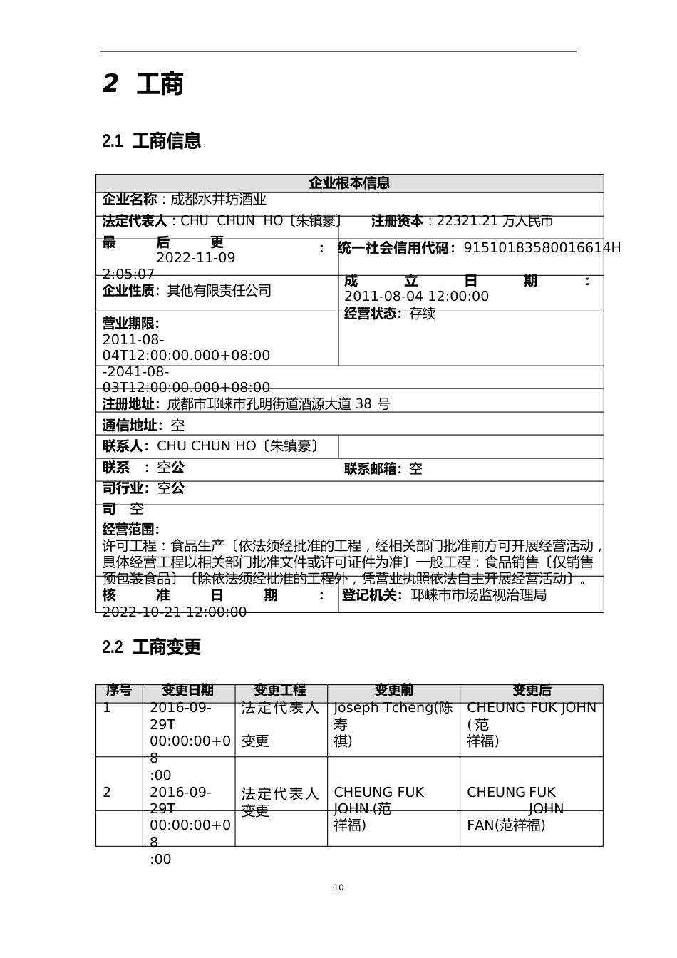 成都水井坊酒业有限公司介绍企业发展分析报告_第3页