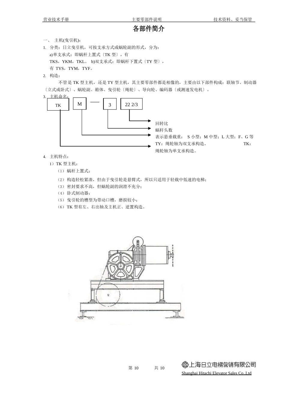 营业技术手册之部件说明_第1页