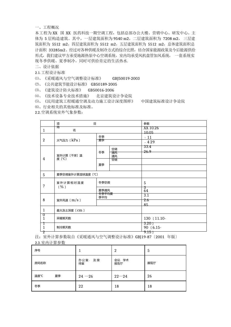 中央空调工程可行性报告_第1页