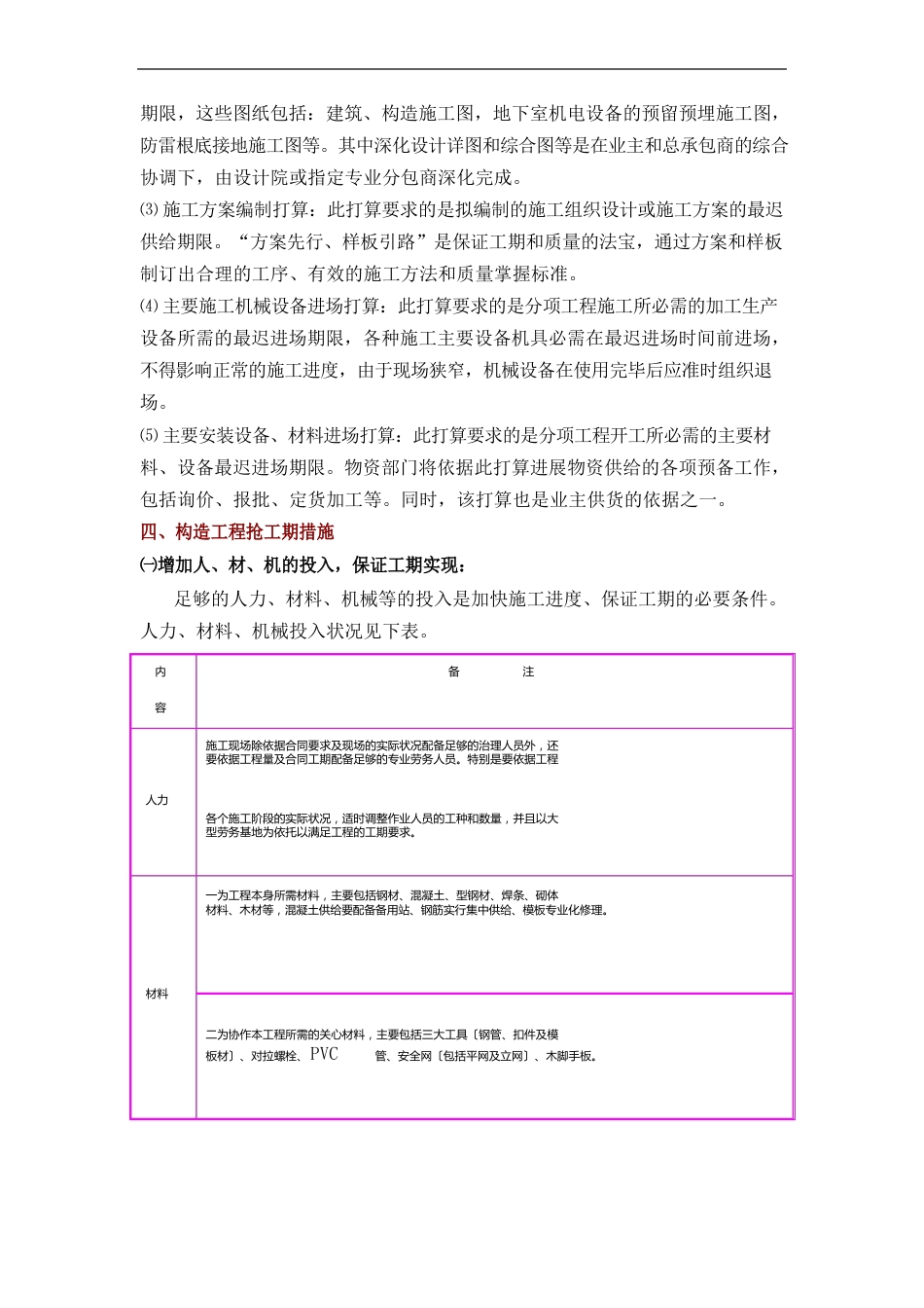 结构工程抢工期方案_第3页