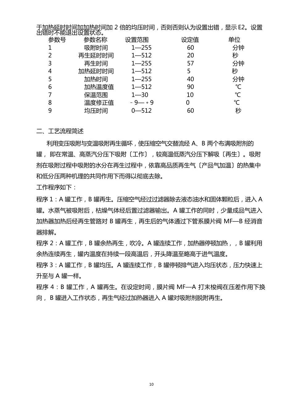 吸附式干燥器使用说明书_第2页