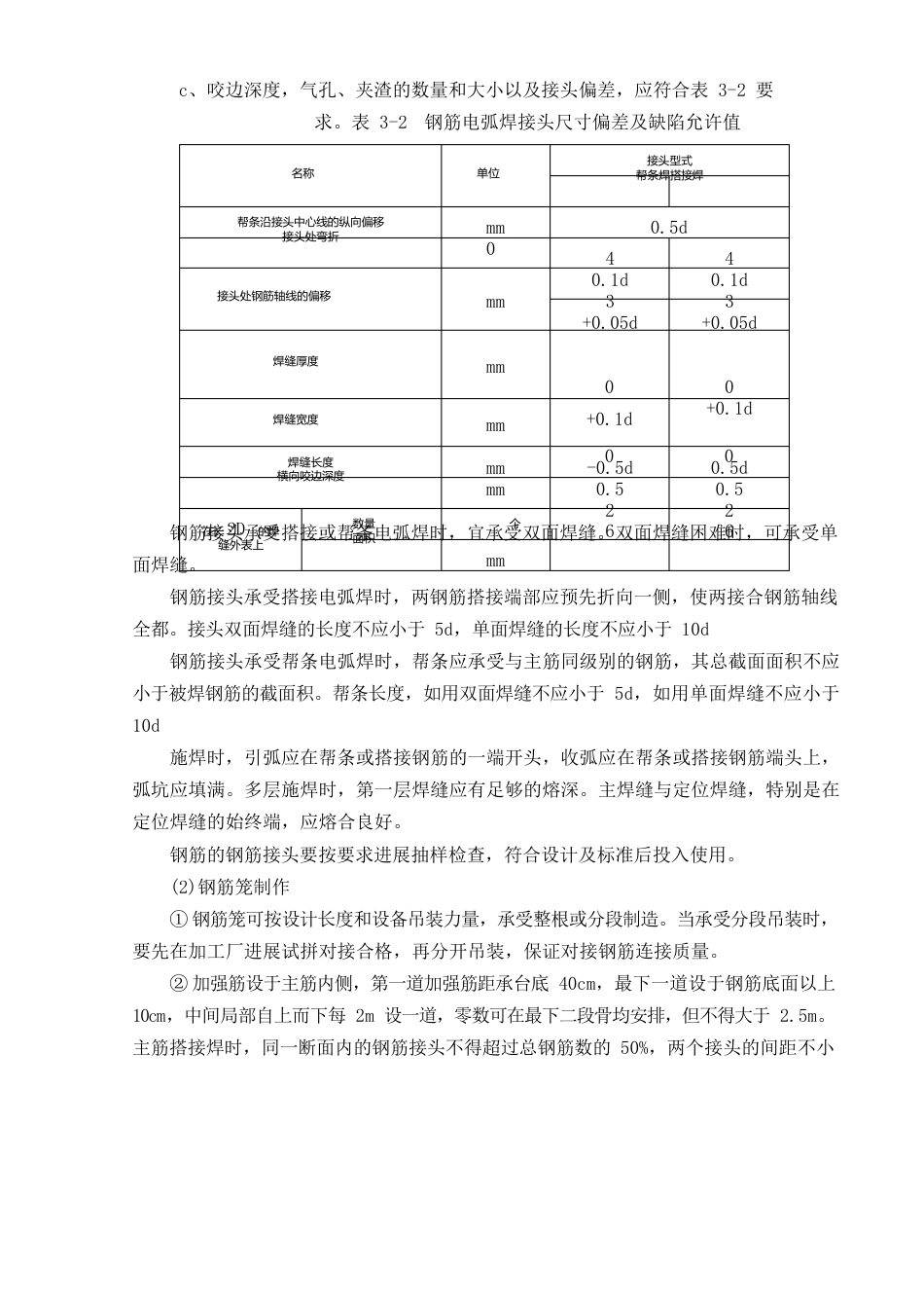 桩基础钢筋笼施工技术交底_第3页