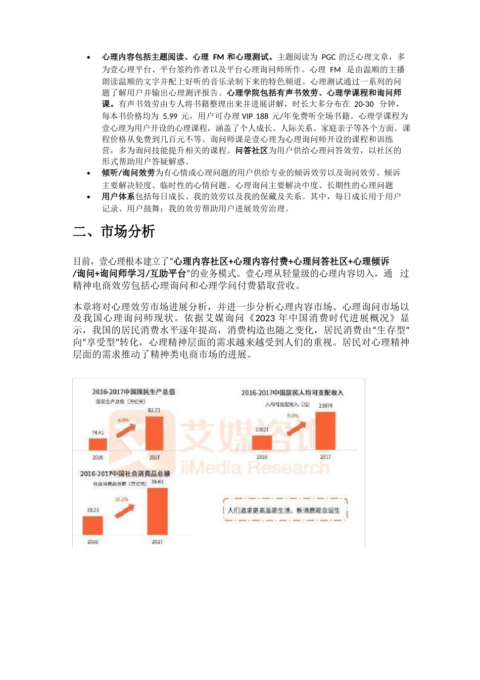 壹心理竞品分析报告2023年10_第3页