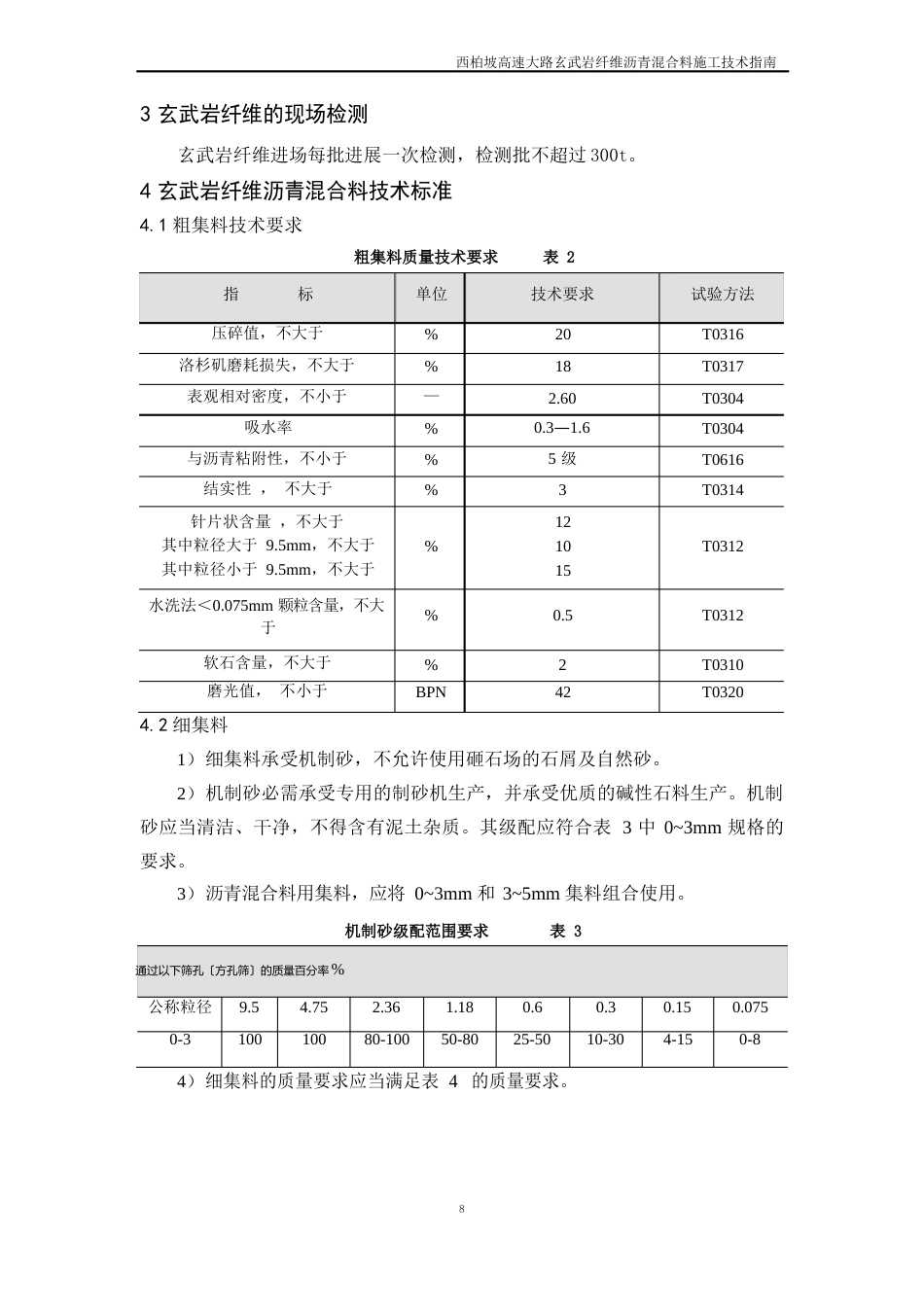 玄武岩纤维沥青混合料施工指导书_第3页