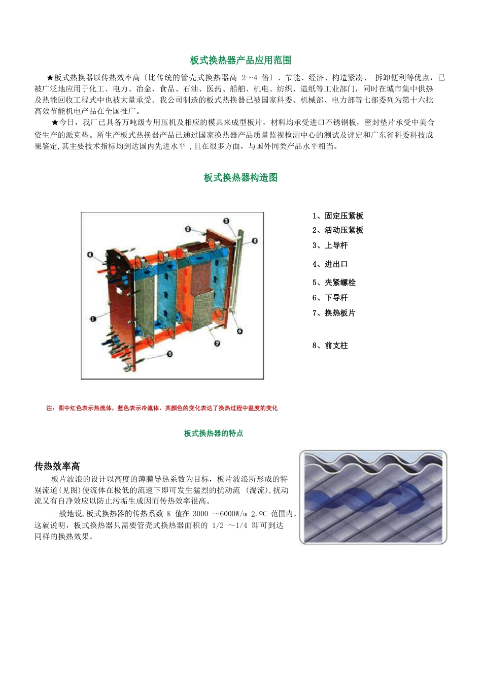 板式换热器应用_第1页