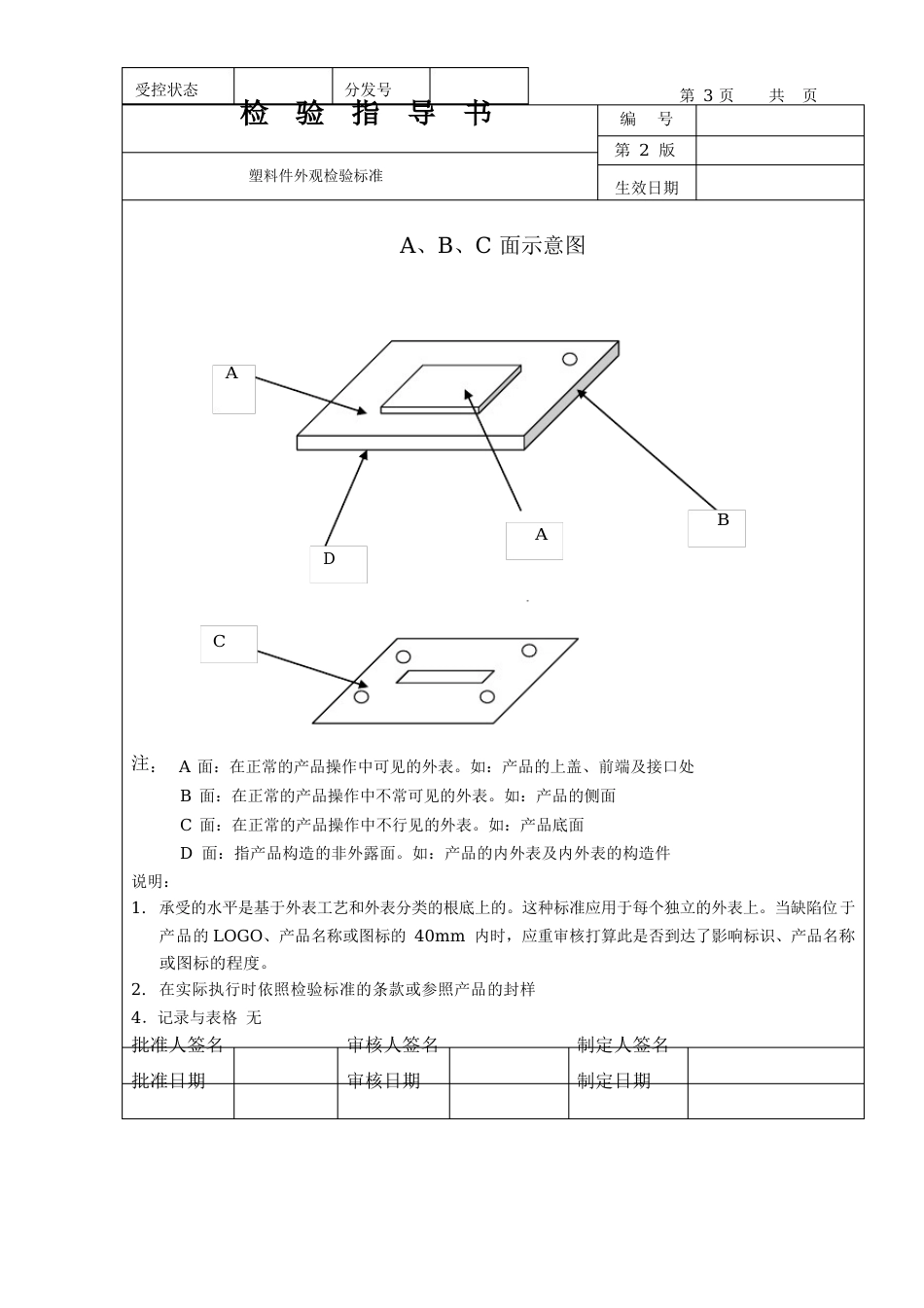 注塑件检验标准知识_第3页