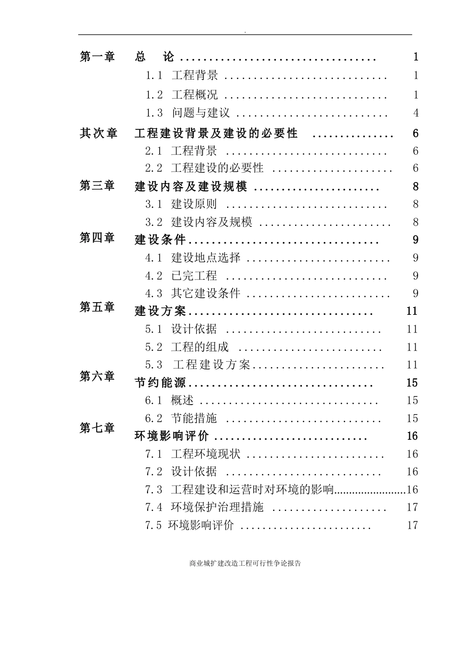 商业城扩建改造项目可行性研究报告_第2页